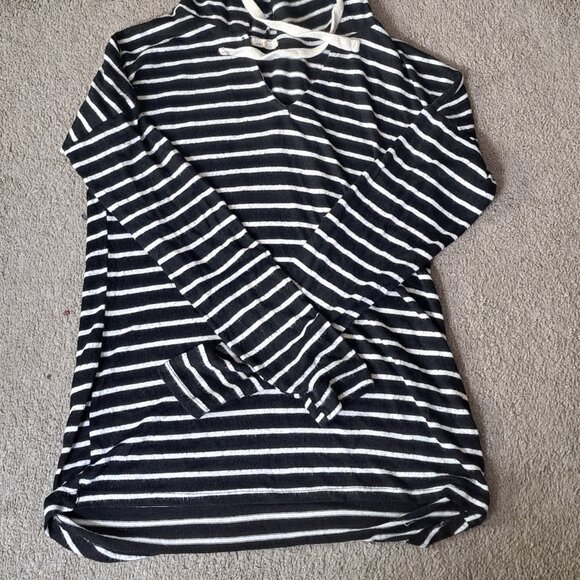 Striped Hooded T-Shirt - Picture 2 of 2